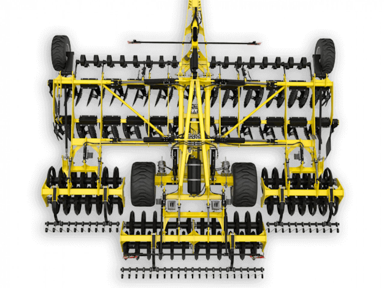 Інтергована транспорта вість зменшує радіус розвороту та стабілізує вагу агрегату