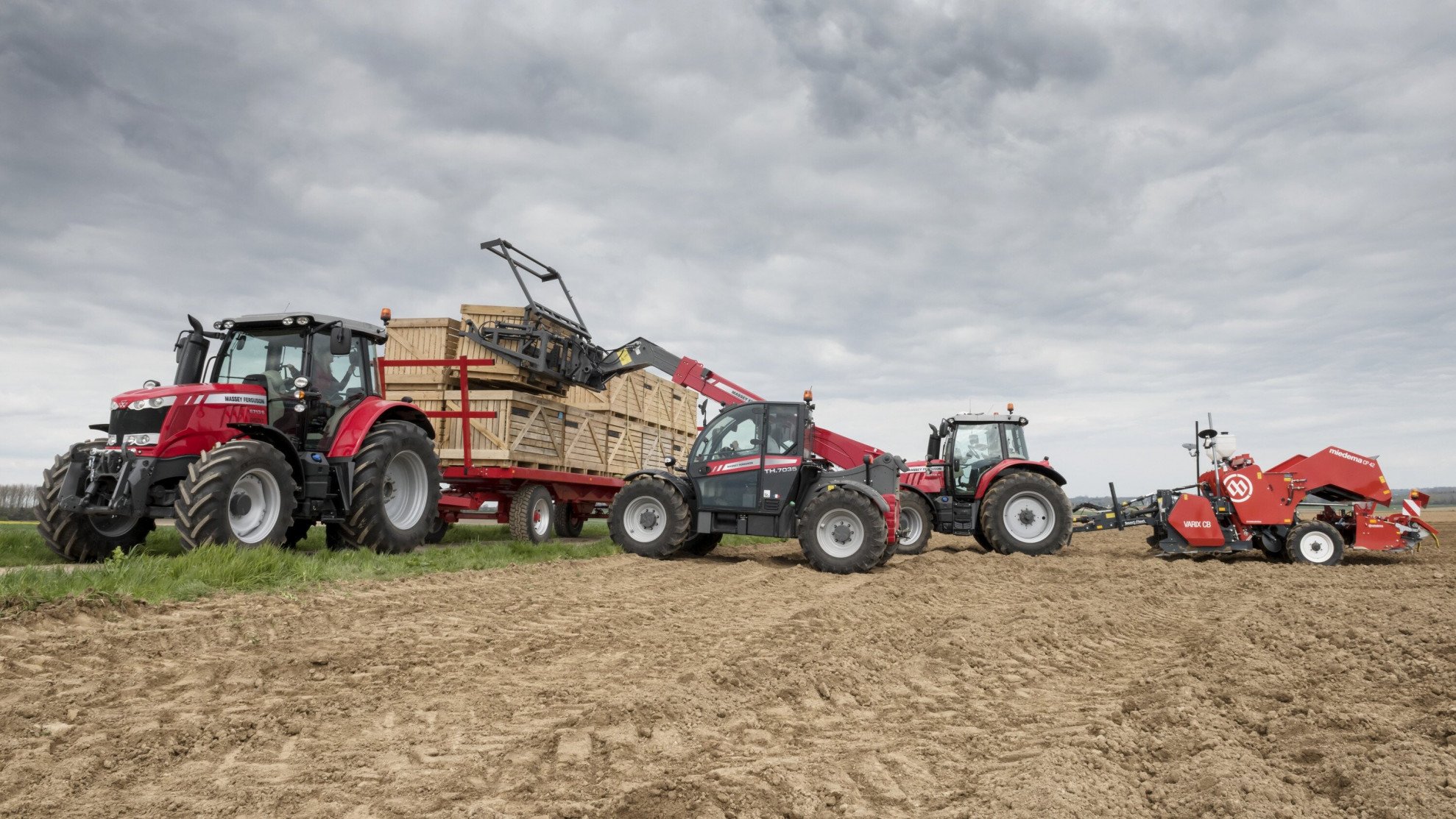 Погрузчик MF TH 7035 от Бизон-Тех