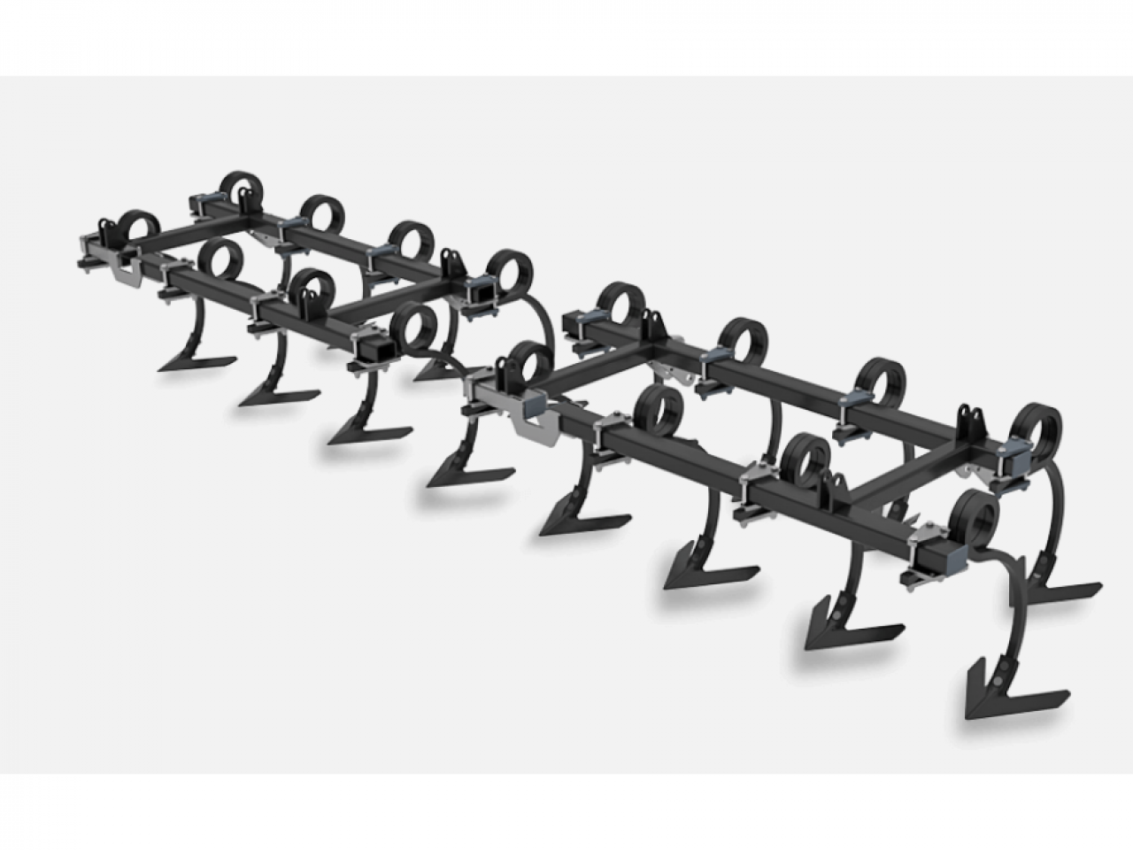 Цю робочу секцію можна використовувати для літньої та осінньої підготовки, коли ґрунт потрібно розпушити, підрізати та перемішати. Два ряди стрілчастих лап розміром 270 мм мають у рядах повне перекриття, підрізають профіль ґрунту по всій ширині агрегату, створюючи суцільне посівне ложе. Завдяки робочому куту атаки лап здійснюється інтенсивний обробіток ґрунту, в результаті чого утворюється розпушений верхній шар. Кожна лапа закріплена на підпружиненій стійці, чим досягається „3D ефект“ (горизонтальний та вертикальний рух), який захищає лапу від пошкодження.