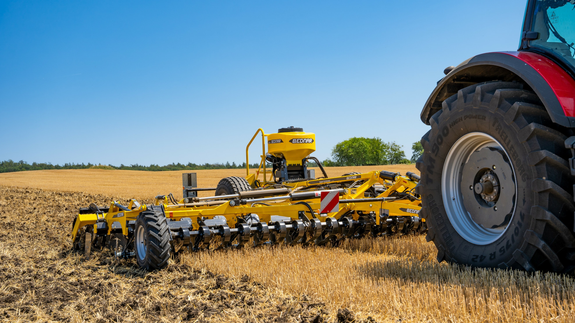 Дискова борона лущильник причіпна